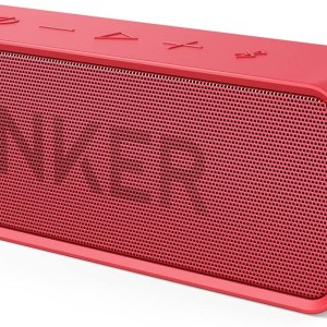 Upgraded, Anker Soundcore Bluetooth Speaker with IPX5 Waterproof, Stereo Sound, 24H Playtime, Portable Wireless Speaker for
