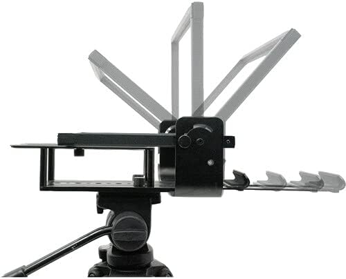 Glide Gear TMP 500 Universal Video Camera Tripod Teleprompter 15mm Rails w/ Carry Case - Image 15
