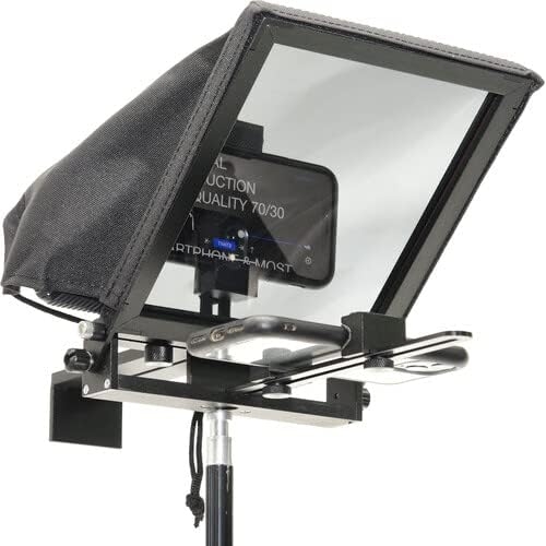 Glide Gear TMP 500 Universal Video Camera Tripod Teleprompter 15mm Rails w/ Carry Case - Image 25