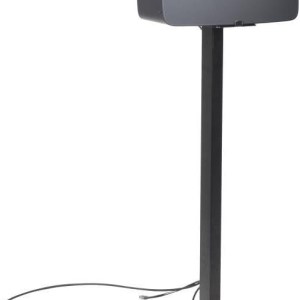 Pyle Sonos Speaker Mount Stand - Reinforced Steel 2nd Gen Play 5 Sonos Speaker Holder w/ 14.3 x 6.5 Inch Speaker Tray, Heavy