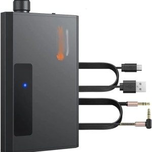 XXXDXDP 16-150Ω Earphone Amplifier HiFi Headphone Amplifier Bluetooth-Compatible 5.0 Receiver Portable 3.5mm Audio Earphone Amp
