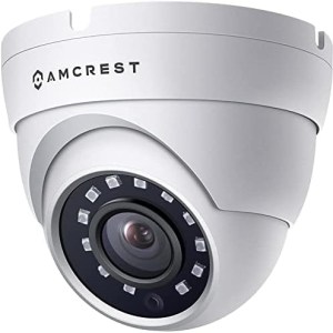 Amcrest Full HD 1080P 1920TVL Dome Outdoor Security Camera (Quadbrid 4-in1 HD-CVI/TVI/AHD/Analog), 2MP 1920x1080, 98ft Night