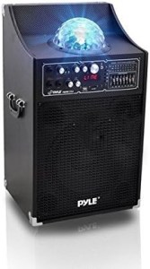 1000W Portable PA Speaker System - High Powered 2 Way Disco Jam Outdoor Indoor Sound Speaker with USB SD MP3 FM Radio AUX RCA