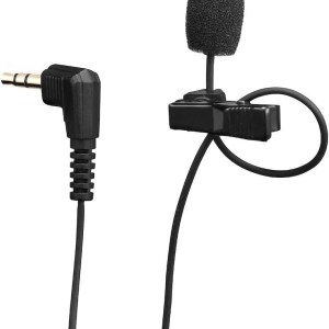 Joby Wavo Lav PRO Professional Lavalier Microphone Omnidirectional Wearable with Pro-Grade Miniature Capsule, for Cameras, Easy