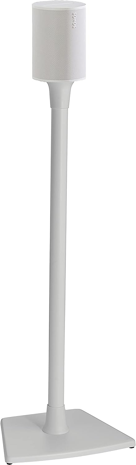 Sanus Speaker Stand for Sonos Era 100™ - Fixed Speaker Stand w/Easy 3 Step Install -Includes All Hardware, Carpet Spikes & - Image 2