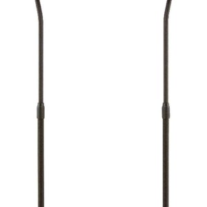 Sanus Adjustable Height Speaker Stand - Extends 28" to 38" - Holds Satellite & Small Bookshelf Speakers (i.e. Bose, Harmon