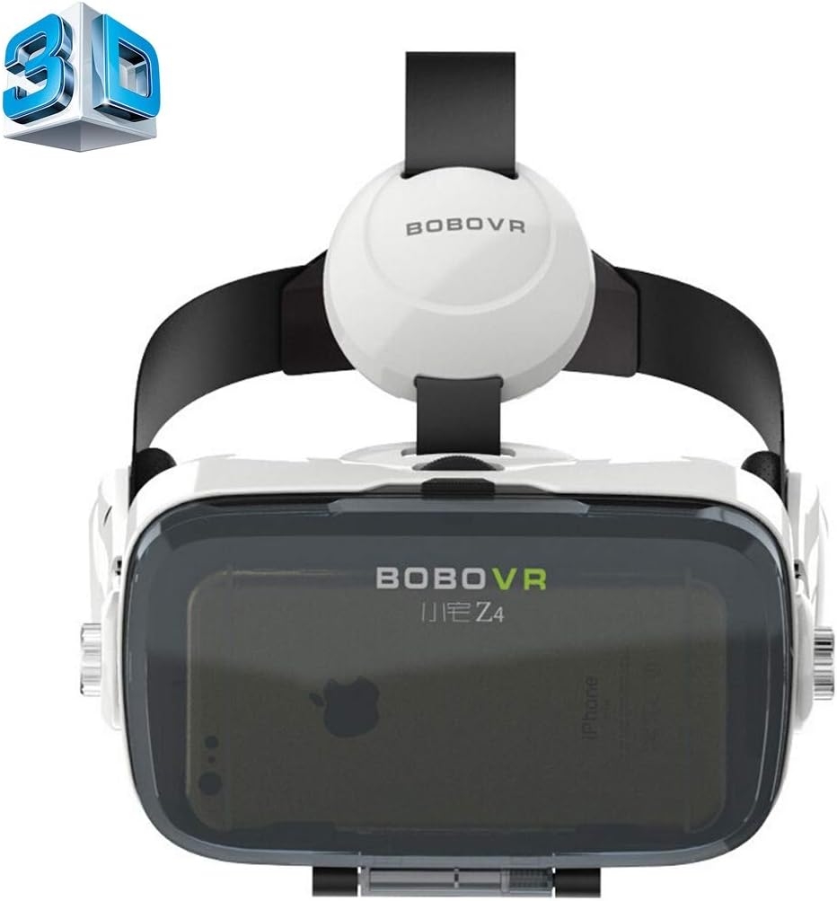 SHANGYA 3D Video Glasses BOBOVR Z4 VR BOX 3D Video Glasses with headphones PP of universal virtual reality 3.5 6.0 inches for - Image 3