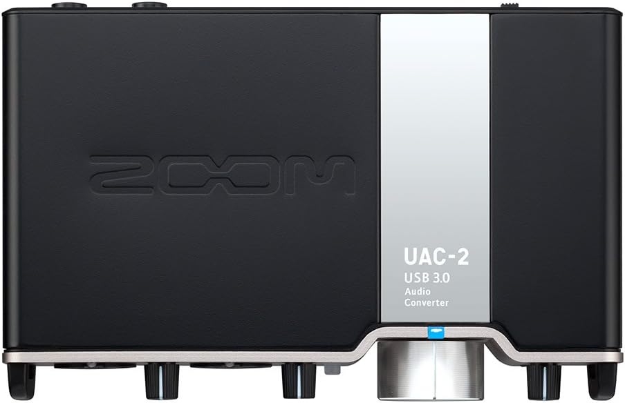 Zoom UAC-2 USB 3.0 Audio Interface, 2 In/2 Out Audio Interface, 2 Mic/Line/Hi-Z Inputs, MIDI I/O, Headphone Output, 2 Line - Image 6