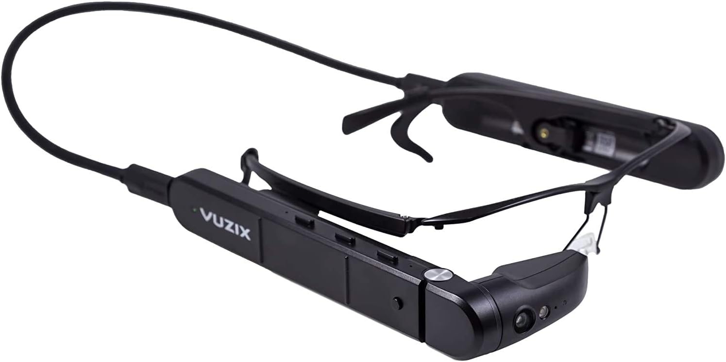 VUZIX M400 Smart Glasses with 750mAh Battery Android OS Qualcomm XR1 CPU IP67 Waterproof and Dustproof