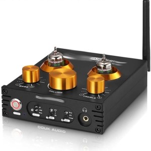 ANMMBER HiFi 5.0 6J5 Valve Tube Preamp Bass Preamplifier Stereo Audio Headphone Amplifier