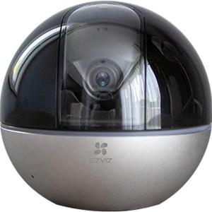 EZVIZ 4MP Indoor Camera PTZ with AI Human Detection, 2K Pan Tilt Security, Baby/Pet Monitor, Night Vision, Motion Tracking | C6W