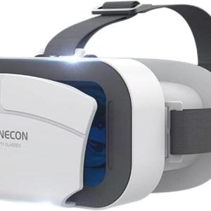 Head Mounted 3D HD VR Glasses Virtual Reality Head Mounted Digital Glasses for Movies Video Games Compatible with 4.7-7.0 Inch