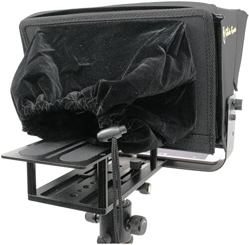 Glide Gear TMP 500 Universal Video Camera Tripod Teleprompter 15mm Rails w/ Carry Case - Image 14