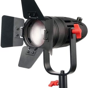 CAME-TV Boltzen 30W B-30 COB Fresnel Focusable Led Video Light, High Output Fan-Less Daylight 5600K CRI96+ TLCI97+Dimmable
