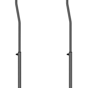 Mounting Dream Height Adjustable Speaker Stands Mounts, One Pair Floor Stands, Heavy Duty Base Extendable Tube, 11 LBS Capacity