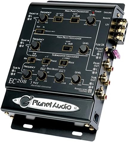 Planet Audio PEQ15 5 Band Pre-Amp Car Audio Equalizer - Half Din, Subwoofer Output with Adjustable Filter, Fixed Bands, Remote - Image 15