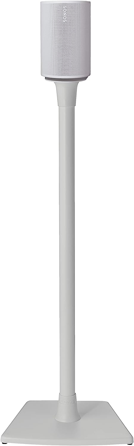 Sanus Speaker Stand for Sonos Era 100™ - Fixed Speaker Stand w/Easy 3 Step Install -Includes All Hardware, Carpet Spikes &