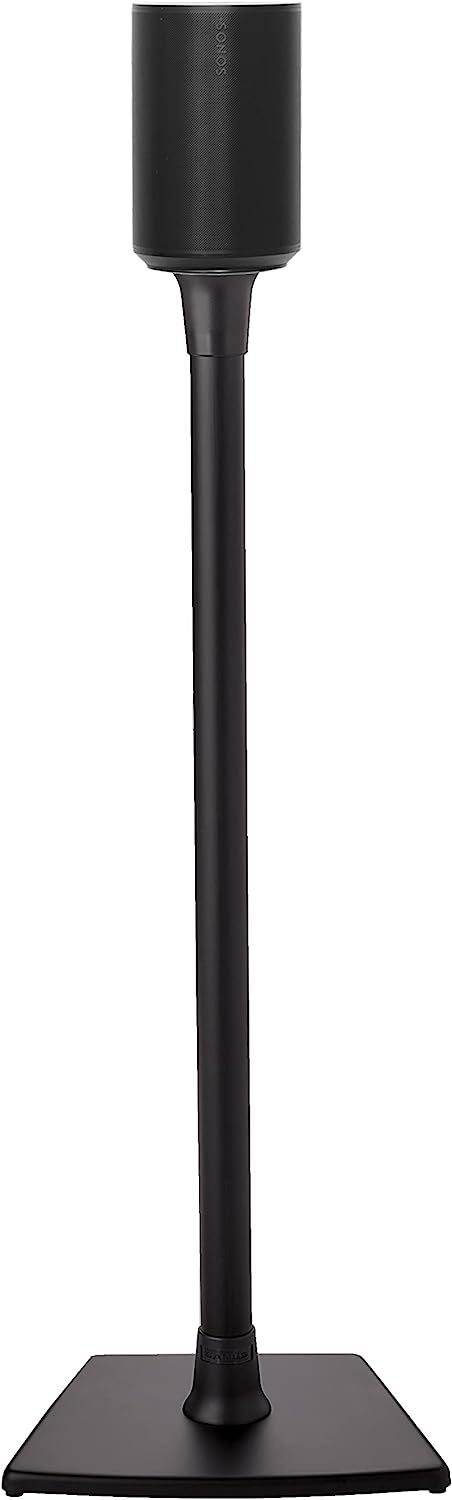 Sanus Speaker Stand for Sonos Era 100™ - Fixed Speaker Stand w/Easy 3 Step Install -Includes All Hardware, Carpet Spikes & - Image 10