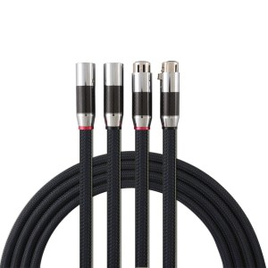 Tertullus 1 Pair 3 Pin HiFi Interconnect Cable XLR-m (Male) to XLR - F (Female) HiFi Balanced Audio Cable Microphone Cable Mic