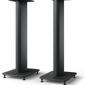 KEF S2 Speaker Stand, Carbon Black (Pair)