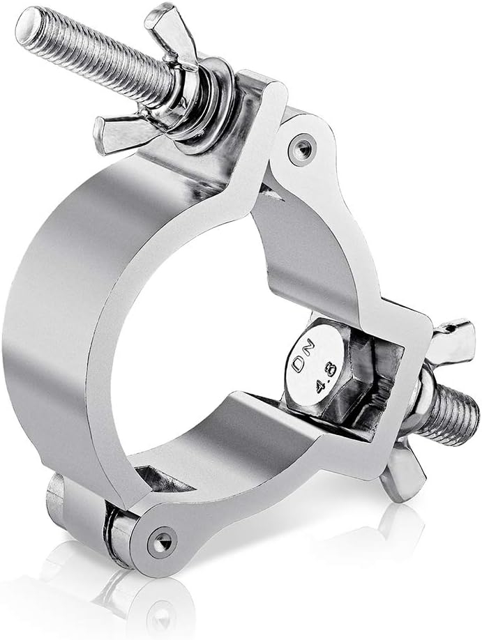 10PCS HiLite Premium Truss Clamp Stage Light Clamp, 2 Inch Aluminum Light Clamps for Truss, Heavy Duty 220lb LED Par Light - Image 5