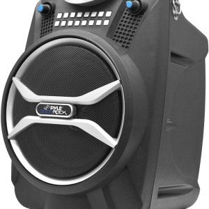 Wireless Portable PA Speaker System - 200 W Battery Powered Rechargeable Sound Speaker and Microphone Set with Bluetooth MP3 USB