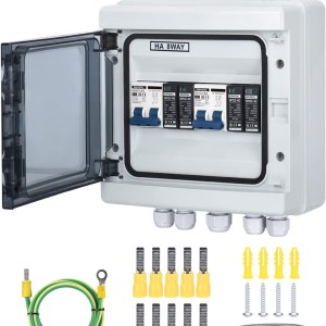 Miniature Circuit Breaker 40 Amp 1000V DC Disconnect Switch with Lightning Protection (DC500V Optional) IP65 Distribution Box