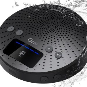 Bluetooth Conference Speakerphone,Portable USB Full Duplex Bluetooth 5.3 IPX5 Waterproof Speaker with Noise Reduction