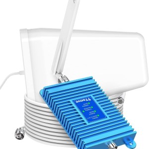 Cell Phone Signal Booster for Home - Up to 3,000 sq ft, Cell Phoen Booster kit, Cellular Repeater Amplifier Boost 5G 4G LTE 3G
