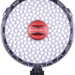 Rotolight NEO 2 LED Camera Light, Continuous Adjustable Color with Built in High-Speed Sync Flash