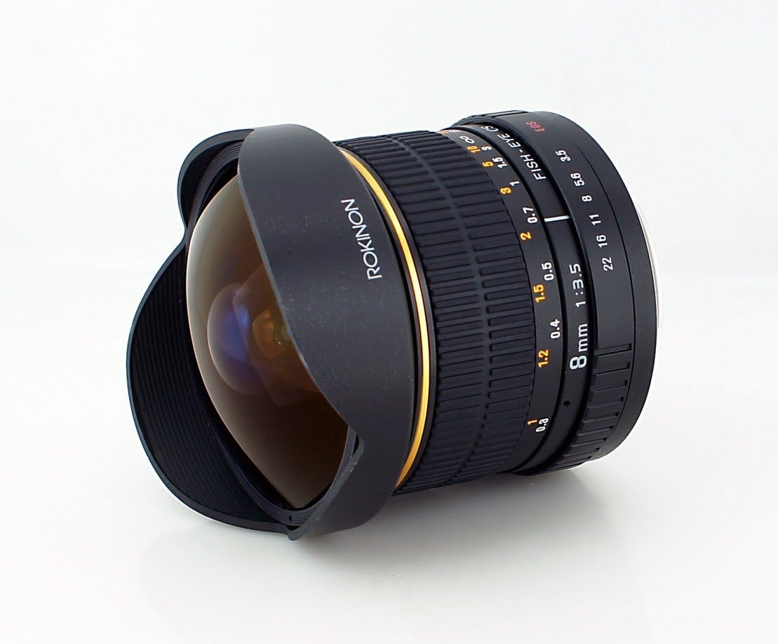 Rokinon FE8M-N 8mm F3.5 Fisheye Fixed Lens for Nikon (Black) - Image 2