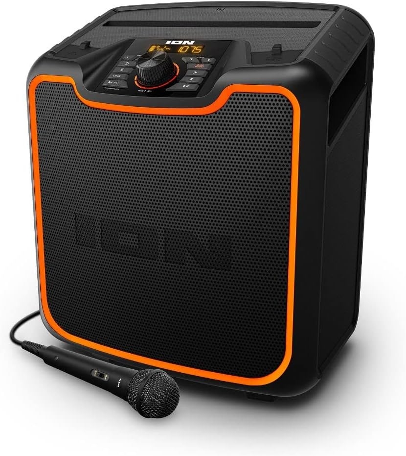 Ion Sport XL - High-Power All-Weather Rechargeable Bluetooth and NFC Enabled Speaker - MK3