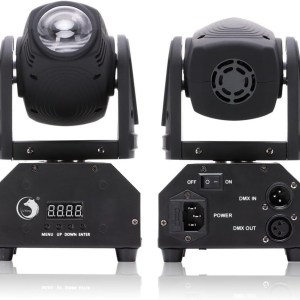 U`King LED Moving Head Light RGBW Beam Light with DMX for Show DJ Disco Party Stage Lighting