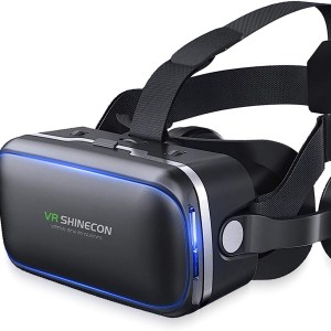 VR Headset for iPhone & Android Phone,3D VR Glasses for TV,Movies & Video Games,VR Headset with Remote Controller,Virtual