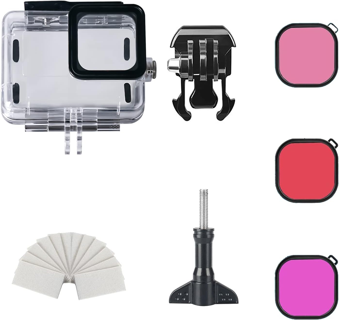 FitStill 60M Waterproof Case for GoPro Hero 11 Black/Hero 10 Black/Hero 9 Black, Protective Underwater Dive Housing Shell with - Image 7