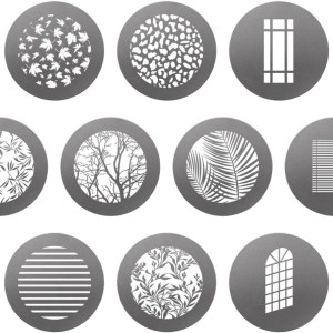 Westcott GOBO Pack: Environmental Designs (10-Pack) for use with Optical Spot by Lindsay Adler
