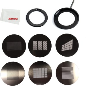 Godox GOBO Set SA-09-004 Kit with GOBO Set Holder SA-10 Kit for Godox S30 S60 Focusing LED Light