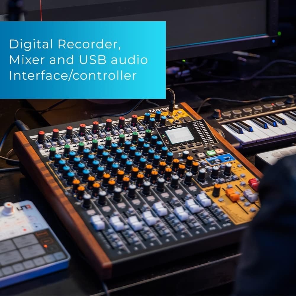 Tascam Model 12 All-in-One Digital Multitrack Recorder - Image 2
