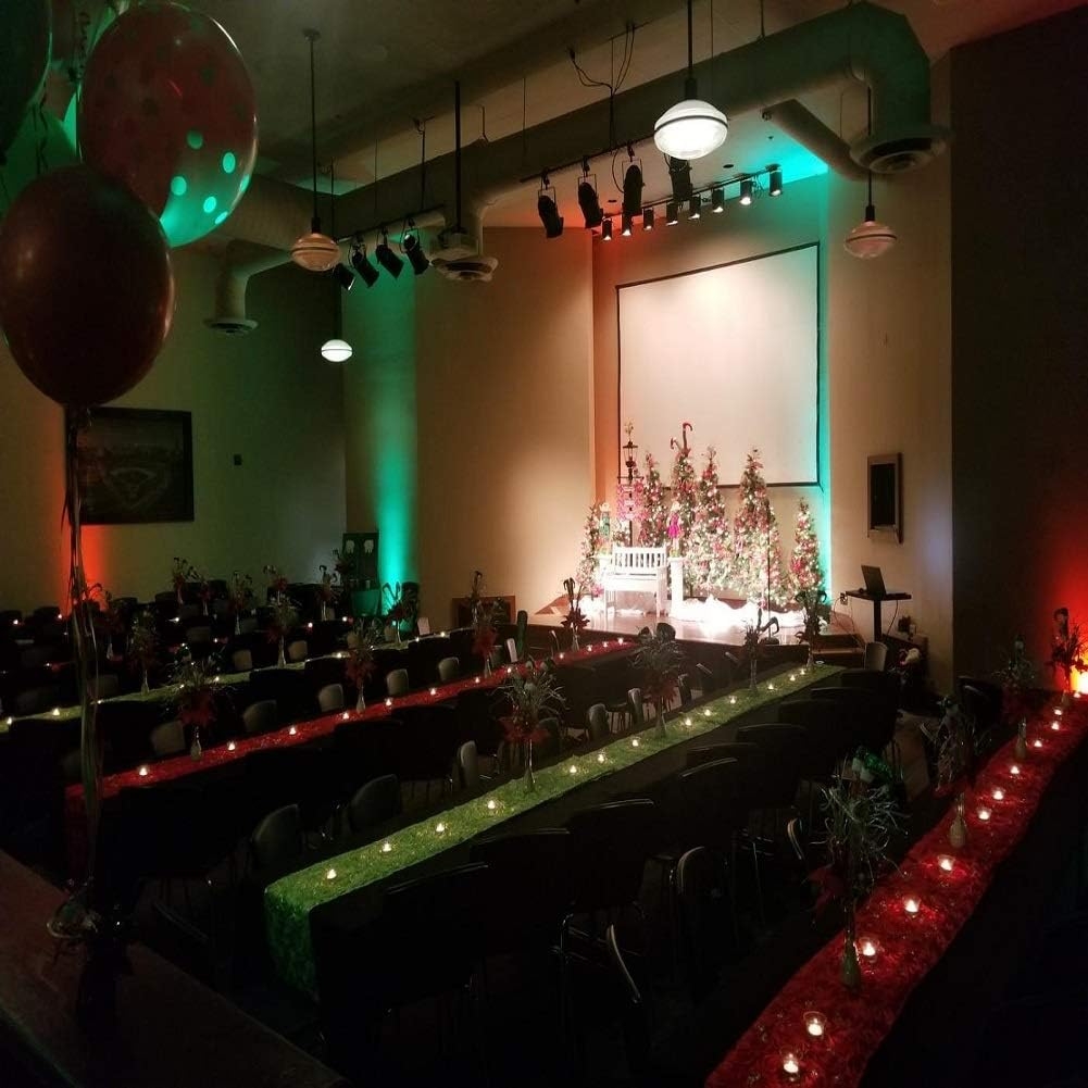 Litake DJ Par Lights, RGB 36 LED Stage Lights Sound Activated,Remote & DMX Controlled LED Uplights,7 Modes Uplighting for Dance - Image 10