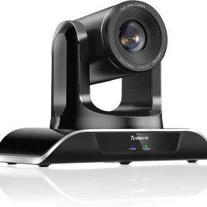 Tenveo PTZ Video Conference Camera 20X Optical Zoom, 1080p Full HD USB Webcam with Remote Control, for YouTube/Twitch/OBS Live