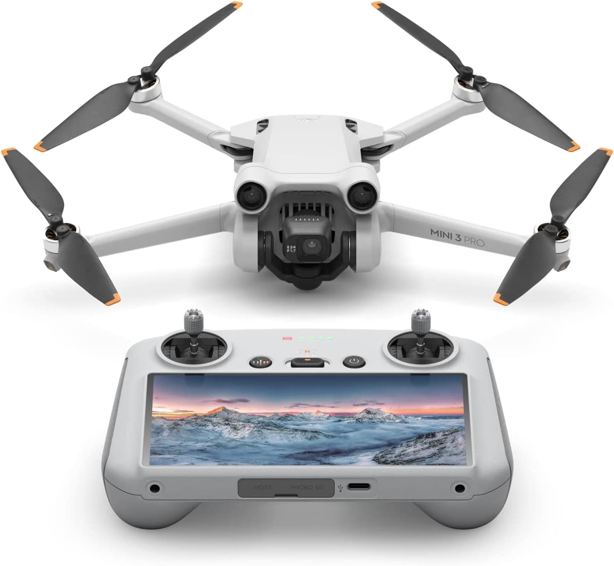 DJI Mini 3 Pro with Smart RC, grey (grey marl) (CP.MA.00000492.01)