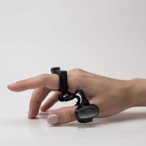 Tap Strap 2 - Wearable Keyboard, Mouse & Air Gesture Controller (Small)