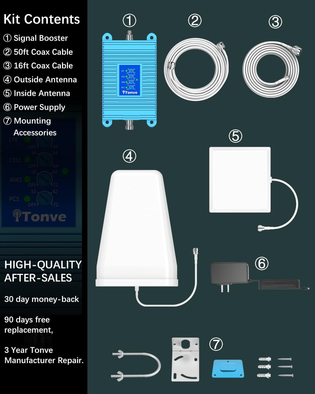 Tonve Cell Phone Signal Booster Verizon AT&T T Mobile Cell Signal Booster Boosts for all U.S. Carriers - Convenient Cellular - Event-Technology Portal Tonve Cell Phone Signal Booster Verizon AT&T T Mobile Cell Signal Booster Boosts for all U.S. Carriers - Convenient Cellular - Event-Technology Portal