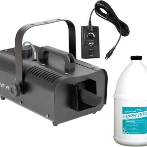 American DJ ADJ VF Flurry Snow Machine Flake Effect w/Remote & Snow Fluid Gallon