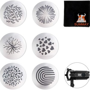 GODOX SA-09-002 GOBO Sets for S30 LED Light Creative Effects