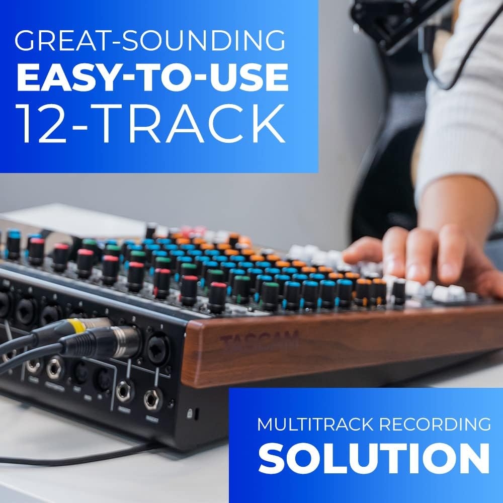 Tascam Model 12 All-in-One Digital Multitrack Recorder - Image 5