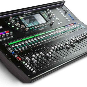 Allen & Heath SQ-6 Digital Mixer, 48 Input Channels, 7" Colour Touchscreen, 24 Onboard Preamps, 25 Faders, 16 SoftKeys AES