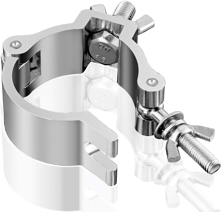 10PCS HiLite Premium Truss Clamp Stage Light Clamp, 2 Inch Aluminum Light Clamps for Truss, Heavy Duty 220lb LED Par Light - Image 3