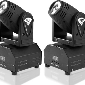 MFL. 10w LED Moving Head Light RGBW Stage Light Mini Moving Beams Rotating Moving Head DMX512 Sound Activated Master-slave Auto