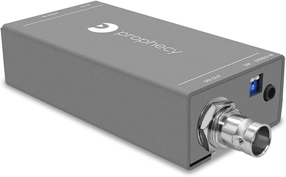 gofanco Prophecy Multi Video Format to SDI Scaler Converter – Input HDMI/Mini DisplayPort/VGA, SDI Output up to 3G/HD/SD-SDI, - Image 10